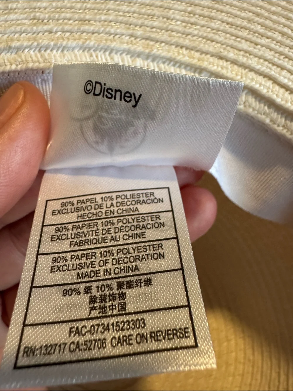 disney epcot flower & garden festival wide brim sun hat